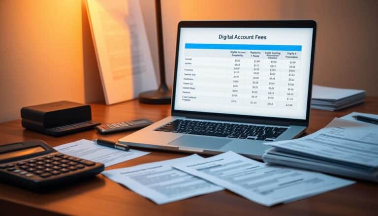 taxas digitais e tarifas contas digitais