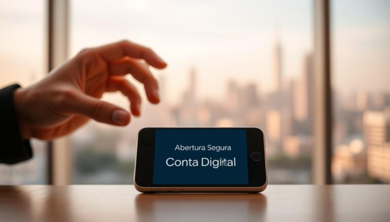 abertura segura conta digital