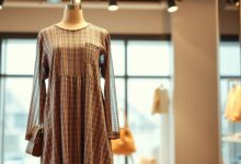 Vestido Estampado Soltinho Ribana Canelada com Bolso