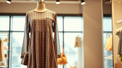 Vestido Estampado Soltinho Ribana Canelada com Bolso