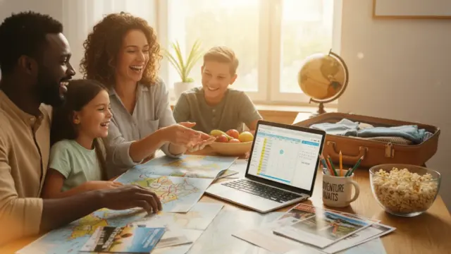 Como planejar uma viagem em família sem estourar o orçamento